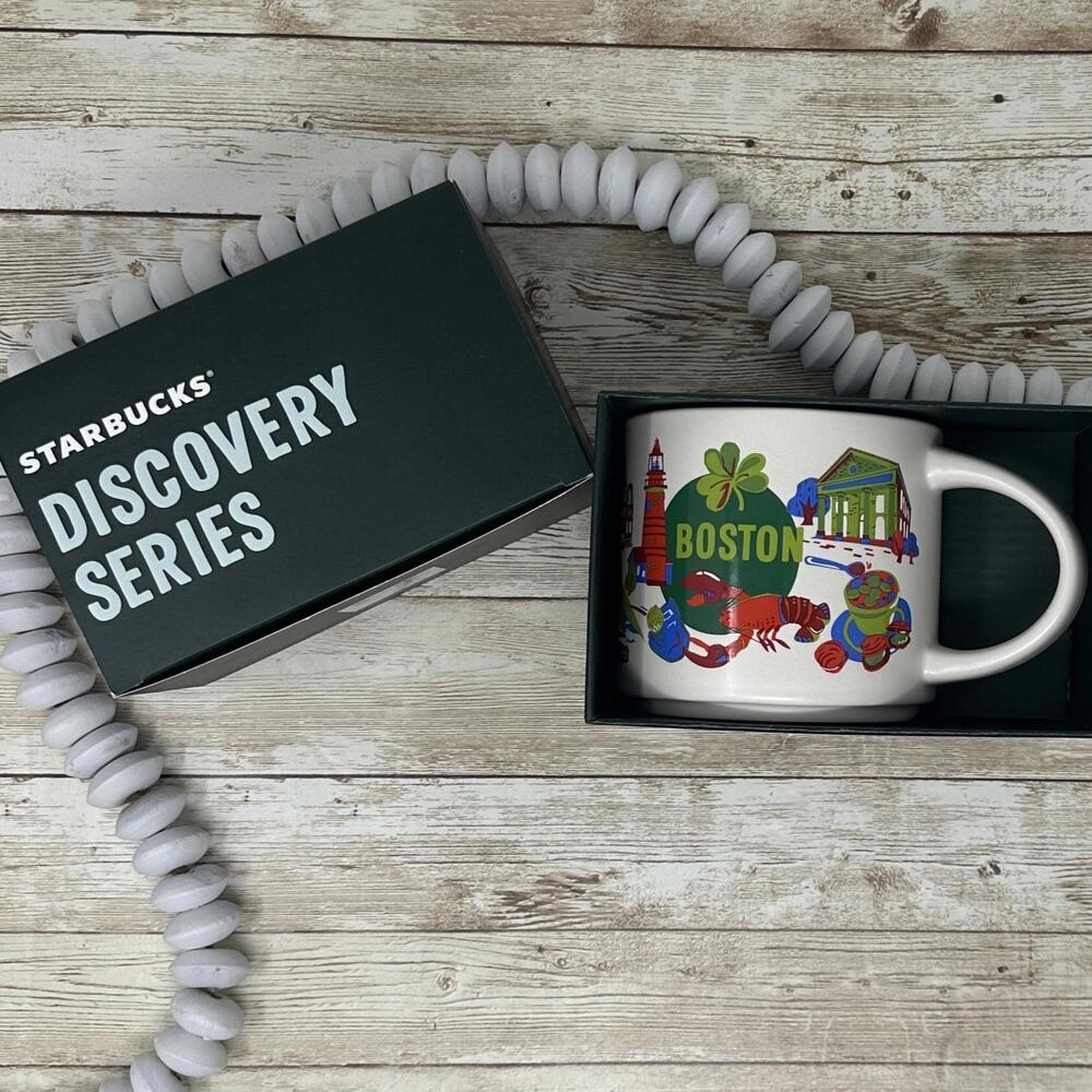 Starbucks Boston Massachusetts Discovery Series Coffee Mug Brand NIB Collection